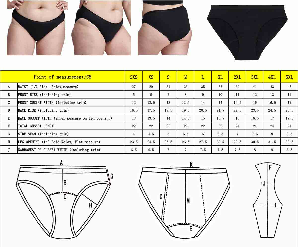 size-chart-shantou-zhenyao-garments-co-ltd